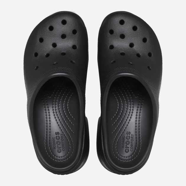 Chodaki damskie na słupku Crocs Siren Clogs 208547-BLACK 37;38 Czarne (196265461431) - obraz 3