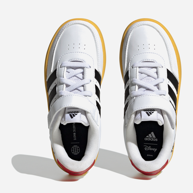 Sneakersy dziecięce dla dziewczynki adidas Breaknet Mickey EL IG7163 32 Białe (4066755607242) - obraz 5