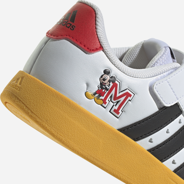 Sneakersy dziecięce dla dziewczynki adidas Breaknet Mickey EL IG7163 32 Białe (4066755607242) - obraz 7