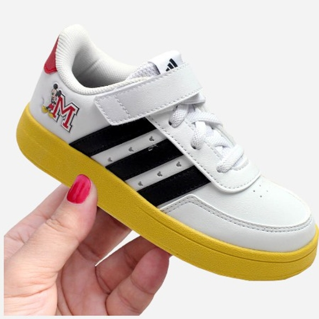 Дитячі кеди для дівчинки adidas Breaknet Mickey EL IG7163 31 Білі (4066755607167) - зображення 16