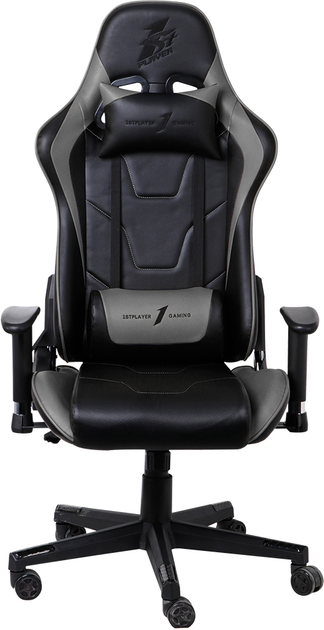 Кресло для геймеров 1STPLAYER FK2 Black-Gray - изображение 1