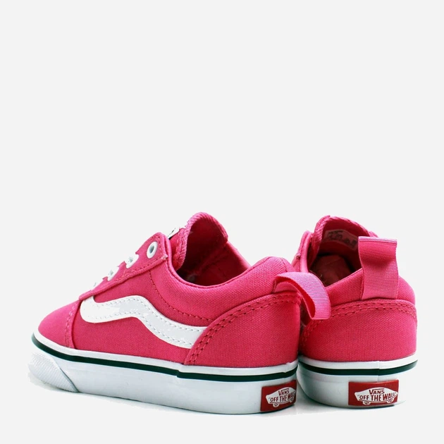 Sneakersy dziecięce dla dziewczynki Vans TD Ward Slip-On VN0A5KY8CHL 23.5 Różowe (197063368175) - obraz 4