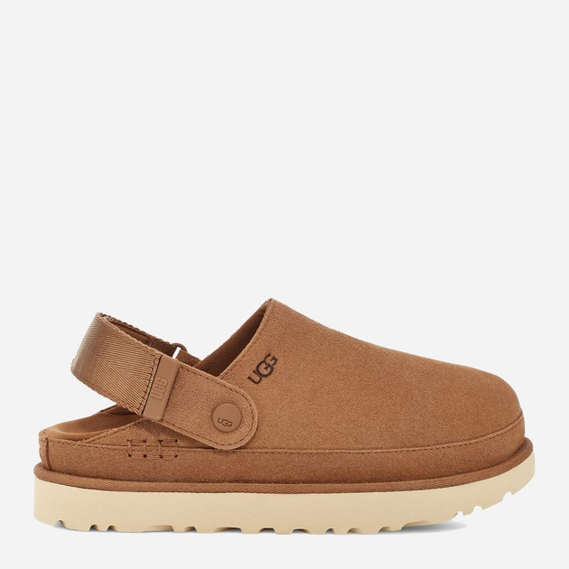 Chodaki damskie na platformie UGG Goldenstar Clog W 1138252-CHESTNUT 39 Brązowe (196565243447) - obraz 1