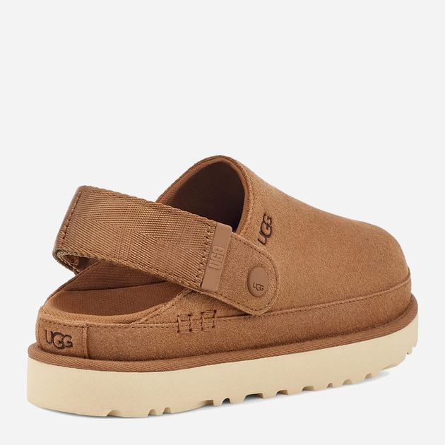 Chodaki damskie na platformie UGG Goldenstar Clog W 1138252-CHESTNUT 40 Brązowe (196565243461) - obraz 4