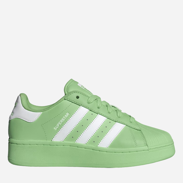 Trampki damskie do kostki adidas Superstar XLG W ID5729 38.5 Jasnozielone (4066765355942) - obraz 1