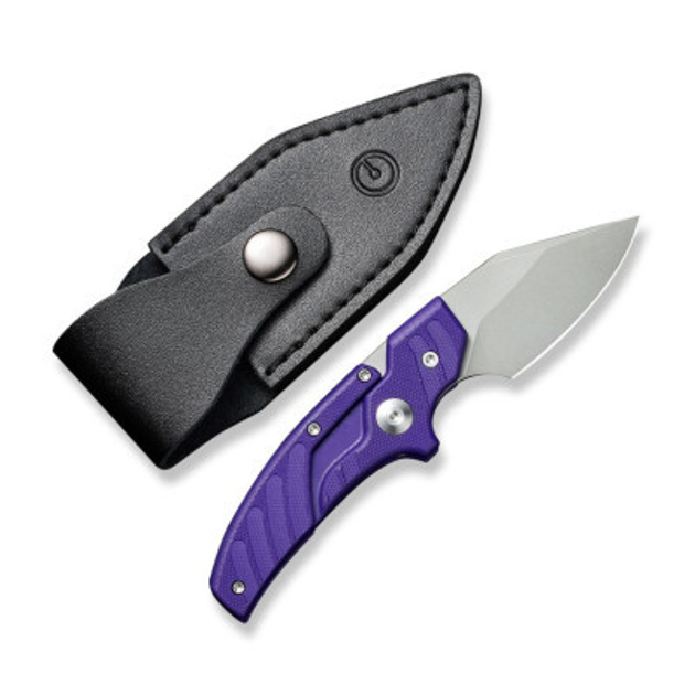 Ніж Civivi Typhoeus Fixed Blade Stonewash Purple G10 (C21036-2) - зображення 2