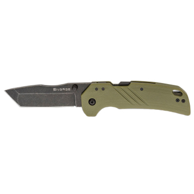 Нож Cold Steel Engage 3" Tanto Point OD Green (блістер) (CS-FL-30DPLT-BGZ) - изображение 1