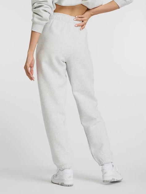 Спортивные штаны на флисе женские New Balance Essentials Fleece WP41502AHH XL Серые (197375437187) - Фото 2 Спортивные штаны на флисе женские New Balance Essentials Fleece WP41502AHH XL Серые (197375437187) - изображение 2