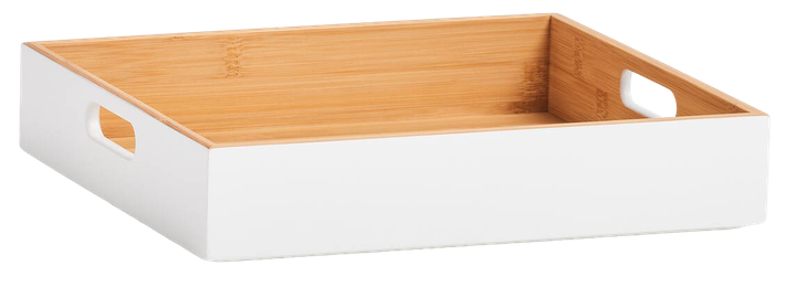 Pojemnik do przechowywania Zeller z bambusa 30 x 27 x 6 cm (4003368133584) - obraz 5
