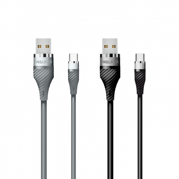 Кабель USB WALKER C735 Lightning black - Фото 5 Кабель USB WALKER C735 Lightning black - изображение 5