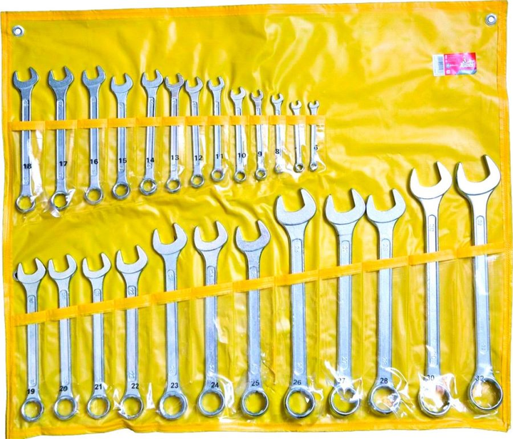 Zestaw kluczy płasko-oczkowych Top Tools 6 - 32 mm 25 szt (35d370) (5902062040466) - obraz 2