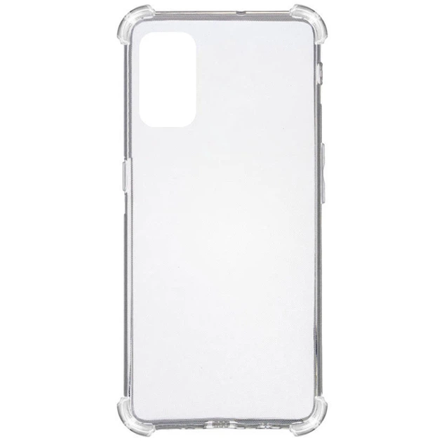 Противоударный TPU Чехол GETMAN Ease logo усиленные углы для Oppo A52 / A72 / A92 /Transparent - изображение 4