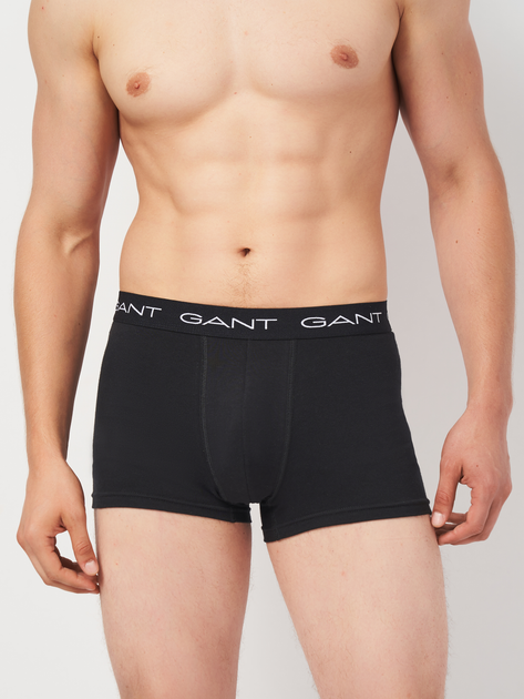 Набор трусов шортов мужских хлопковых GANT Trunk 5-Pack 900015003-94 L 5 шт Черный/Белый/Серый (7325707444944) - изображение 2