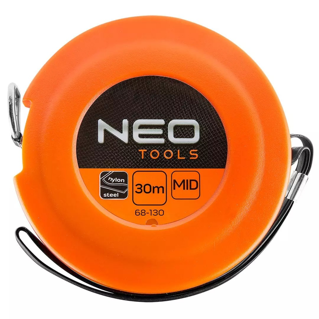 Вимірювальна лента NEO Tools сталева з нейлоновим покриттям 30 м 67-130 (5907558406726) - зображення 1