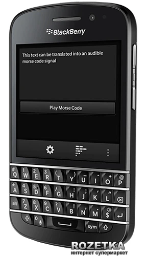 Мобильный телефон Blackberry Q10 Black – фото, отзывы