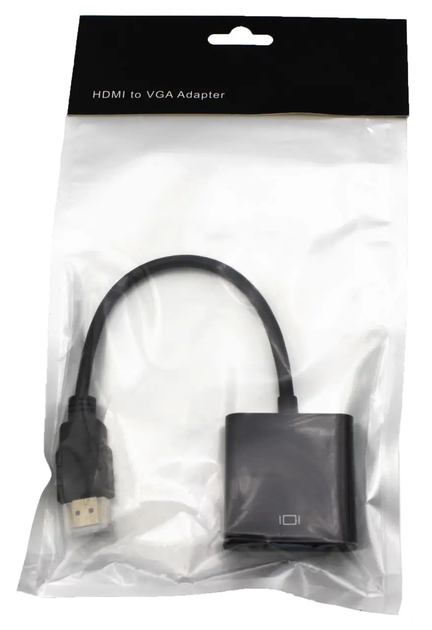 Адаптер перехідник HDMI на VGA конвертер активний процесор (093i) - зображення 2