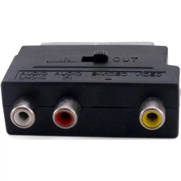 Адаптер SCART RCA S-Video переходник рца с-видео композит (090i) - Фото 4 Адаптер SCART RCA S-Video переходник рца с-видео композит (090i) - изображение 4