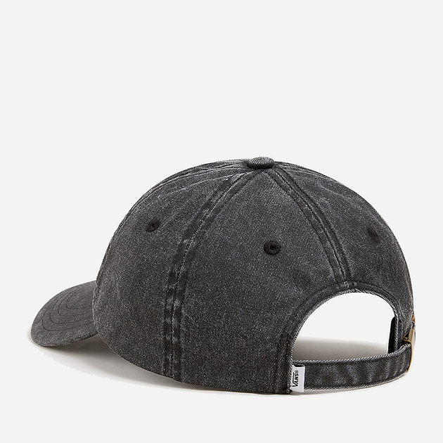 Czapka z daszkiem Vans Logo Curved Bill Cap VN000GW7BLK One Size Czarna (197063499831) - obraz 3