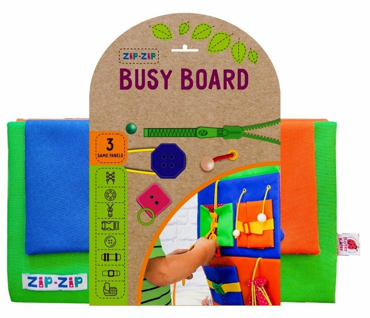 Gra planszowa RZ Busy Board edukacyjna (5903858960098) - obraz 1