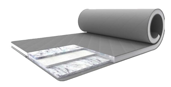 Тонкий матрац-топер Family Sleep Gray White Rain 80x190 см (НФ-00000608) від Rozetka на платформі USKIDKA Акція на Тонкий матрац-топер Family Sleep Gray White Rain 80x190 см (НФ-00000608) від Rozetka