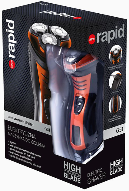 Golarka Eldom G51 Rapid (5908277384258) - obraz 3