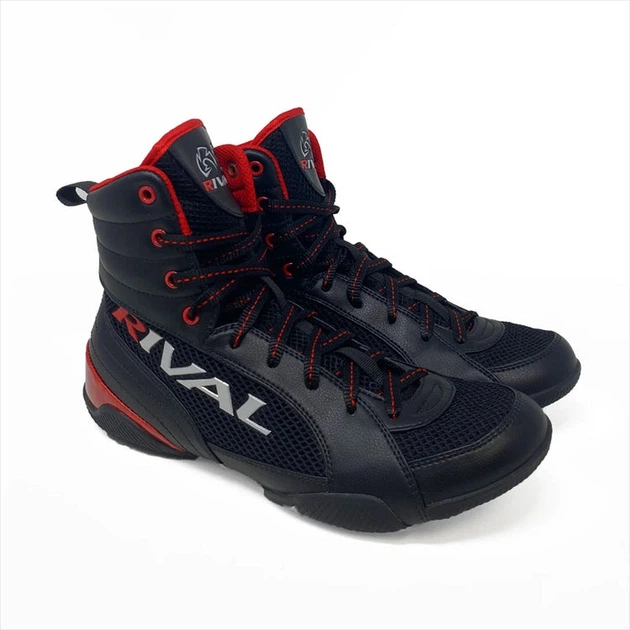 Боксерки Rival RSX-Guerrero Deluxe Boxing Boots Black Red (RSX-G-DLX-BKRD-8-41) - Фото 3 Боксерки Rival RSX-Guerrero Deluxe Boxing Boots Black Red (RSX-G-DLX-BKRD-8-41) - изображение 3