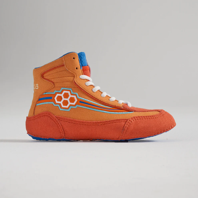 Детские борцовки Rudis Ninety-5 Youth Wrestling Shoes Orange (Y-NIN-0001-CO-05.5-37.5) - Фото 2 Детские борцовки Rudis Ninety-5 Youth Wrestling Shoes Orange (Y-NIN-0001-CO-05.5-37.5) - изображение 2