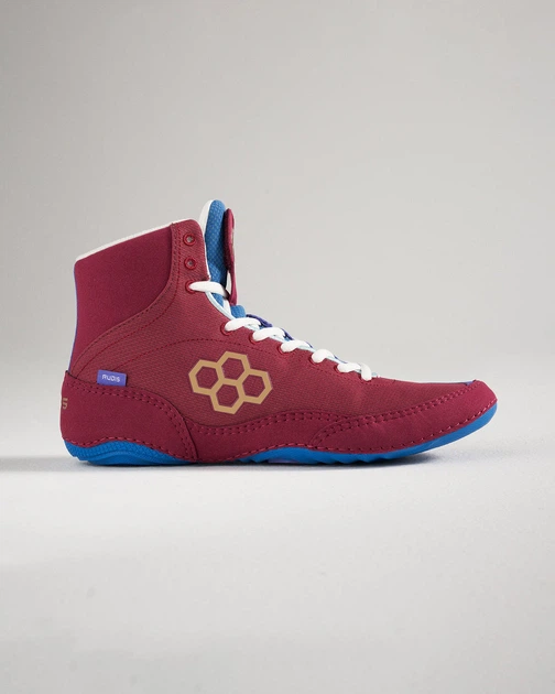 Борцовки Rudis Colt 2.0 Adult Wrestling Shoes Royal Maroon