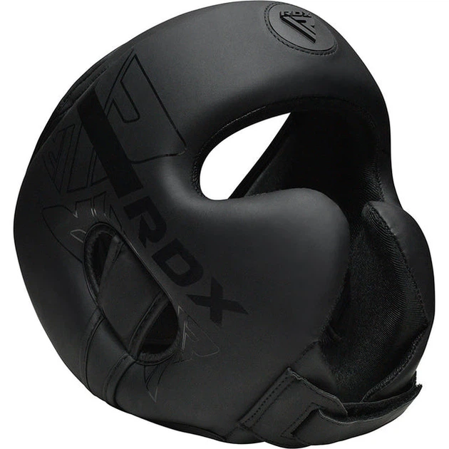 Шлем RDX F6 Kara Head Guard Matte Black (HGR-F6MB-M) - Фото 4 Шлем RDX F6 Kara Head Guard Matte Black (HGR-F6MB-M) - изображение 4