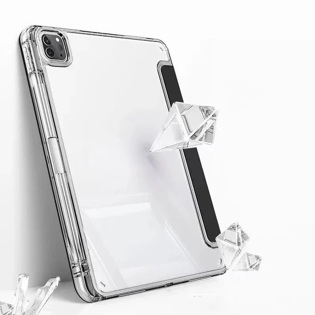 Чехол для планшета BeCover Ultra Slim Origami Transparent для Apple iPad Pro 11" M4 2024 с креплением Black (BC_711689) - изображение 6