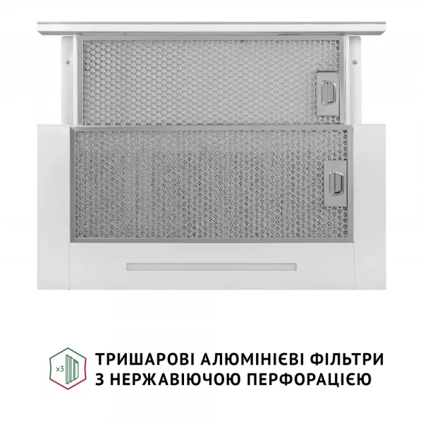 Вытяжка perfelli iseo 6pwx bianco - изображение 6