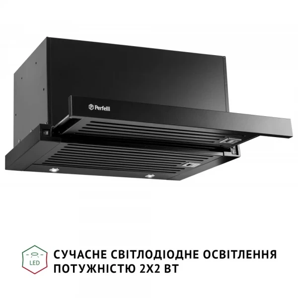 Вытяжка perfelli iseo 6pmf nero - изображение 6