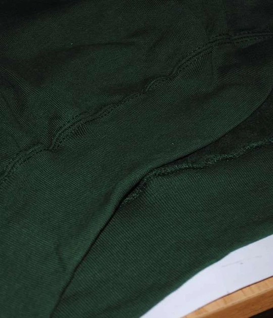 Свитшот мужской Fruit of the Loom Classic set-in sweat L Темно-зеленый (062202038L) - изображение 9