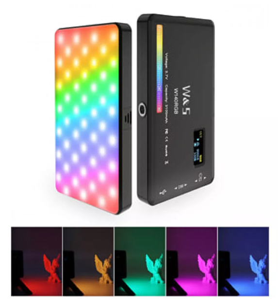 Накамерный видеосвет Grand W140 — LED RGB - Фото 1 Накамерный видеосвет Grand W140 — LED RGB - изображение 1