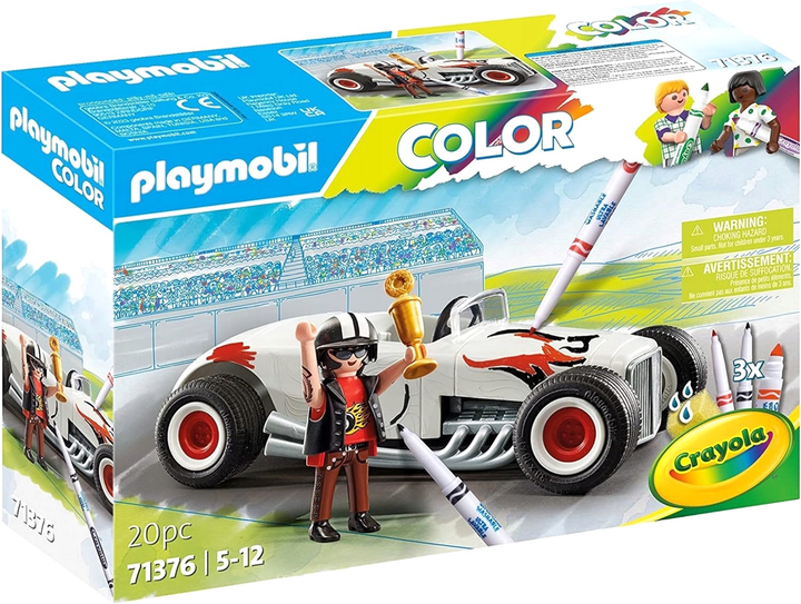 Набір Playmobil Color Hot Rod (4008789713766) - зображення 1