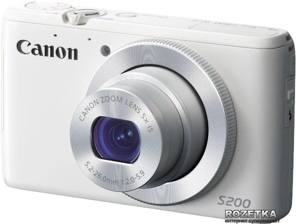 Фотоаппарат Canon PowerShot S200 UKK White купить на ROZETKA