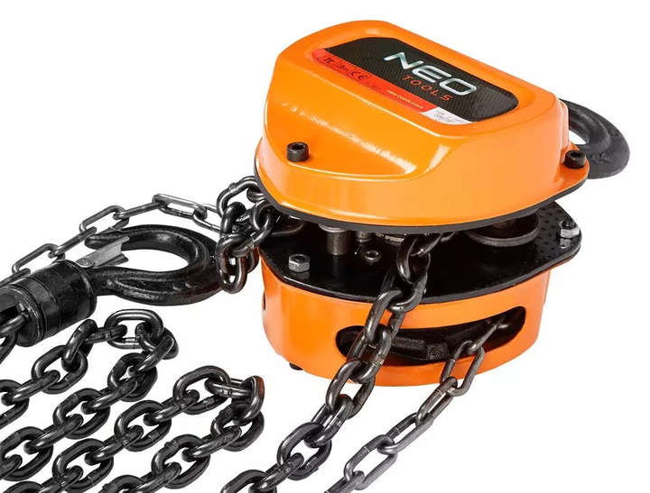 Лебідка ланцюгова NEO Tools 1 т 3 м 11-760 (5907558418385) - зображення 3