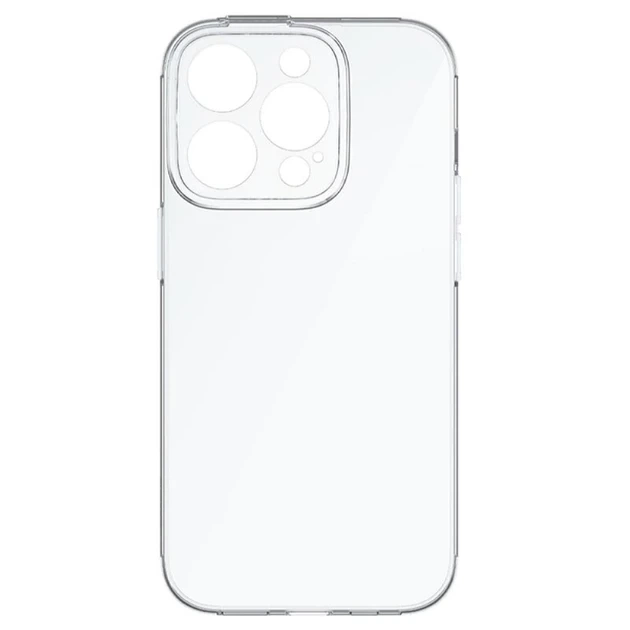 Силиконовый чехол для iPhone 14 Pro Baseus Simple Series прозрачный (ARAJ000702) - Фото 2 Силиконовый чехол для iPhone 14 Pro Baseus Simple Series прозрачный (ARAJ000702) - изображение 2