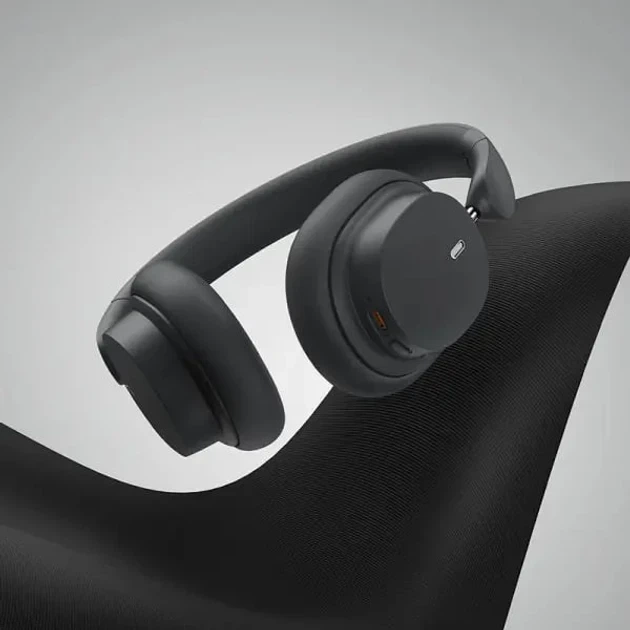 Беспроводные накладные Bluetooth наушники Baseus Bowie D05 Grey (NGTD020213) - изображение 6