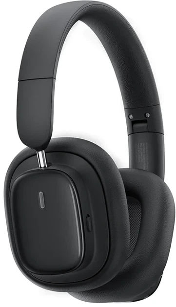 Бездротові накладні Bluetooth навушники Baseus Bowie H1i Black (A00050402113-00) - зображення 2