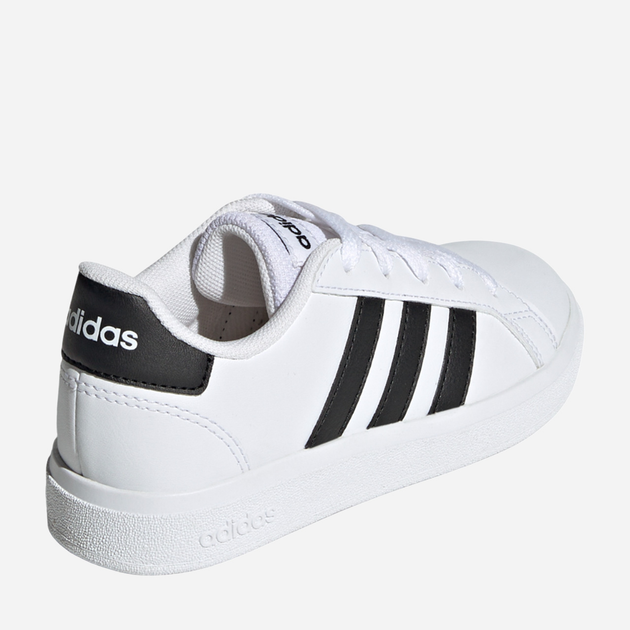 Sneakersy chłopięce adidas Grand Court 2.0 GW6511 36 Białe (4065427859286) - obraz 4