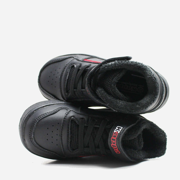 Sneakersy chłopięce Kappa Mangan II Ice K 280017ICEM-1120 25 Czarne (4066585101064) - obraz 4
