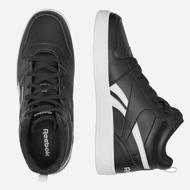 Sneakersy chłopięce Reebok Royal Prime Mid 100062220 29 Czarne (4066749236328) - obraz 4
