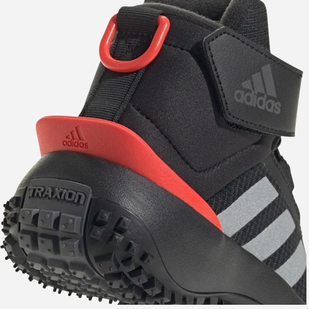 Buty sportowe chłopięce adidas Fortatrial El K IG7263 29 Czarne (4066756047290) - obraz 6