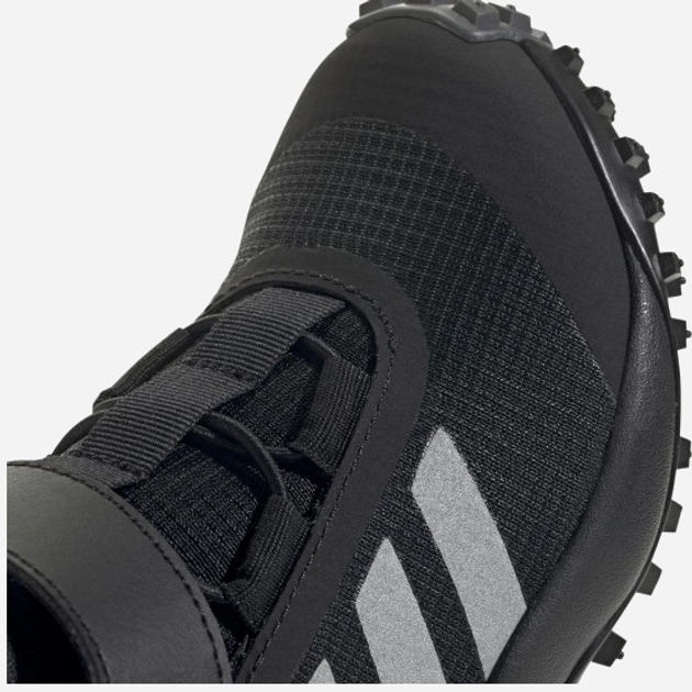 Дитячі кросівки для хлопчика adidas Fortatrial EL K IG7263 31 Чорні (4066756043629) - зображення 7