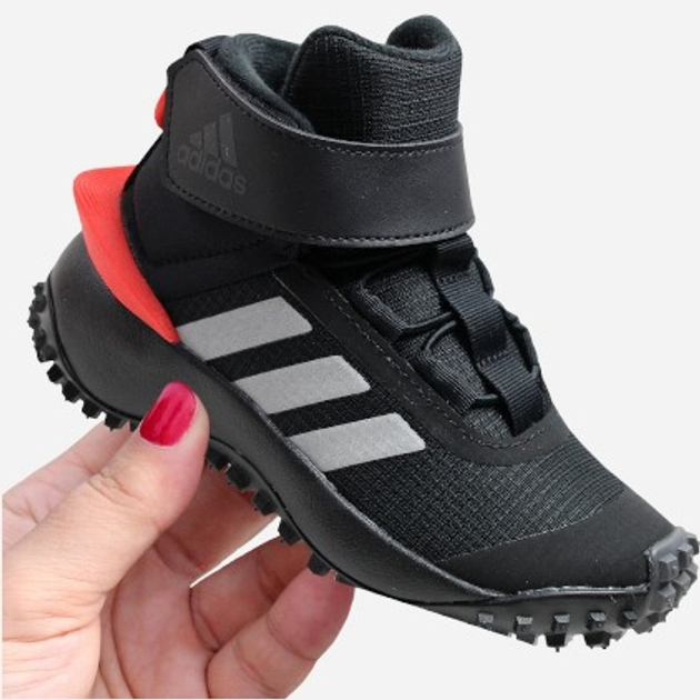 Дитячі кросівки для хлопчика adidas Fortatrial EL K IG7263 31 Чорні (4066756043629) - зображення 14