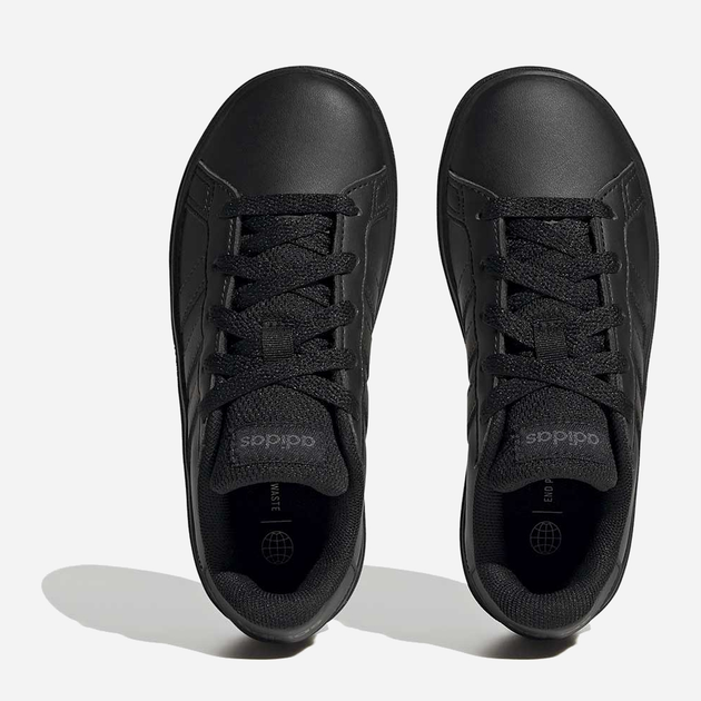 Підліткові кеди для хлопчика adidas Grand Court 2.0 K FZ6159 37.5 Чорні (4066746170083/5904862421056) - зображення 5