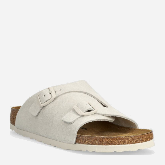 Чоловічі шльопанці Birkenstock Zurich 1025008 44 Світло-сірі (4061418520821) - зображення 2