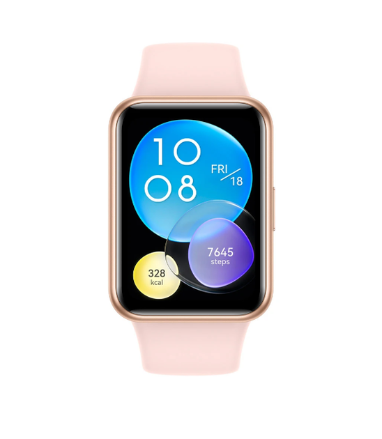Смарт-годинник Huawei Watch Fit 2 46mm / GPS / Bluetooth 5.2 / Вологозахист 5 АТМ / До 10 днів роботи / Sakura Pink (YDA-B09S) Б/В 0001248941111111 - зображення 2