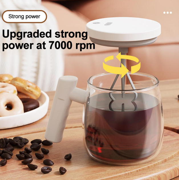 Кухоль міксер для автоматичного перемішування, 400 мл Coffee stirring cup AND896 - зображення 5